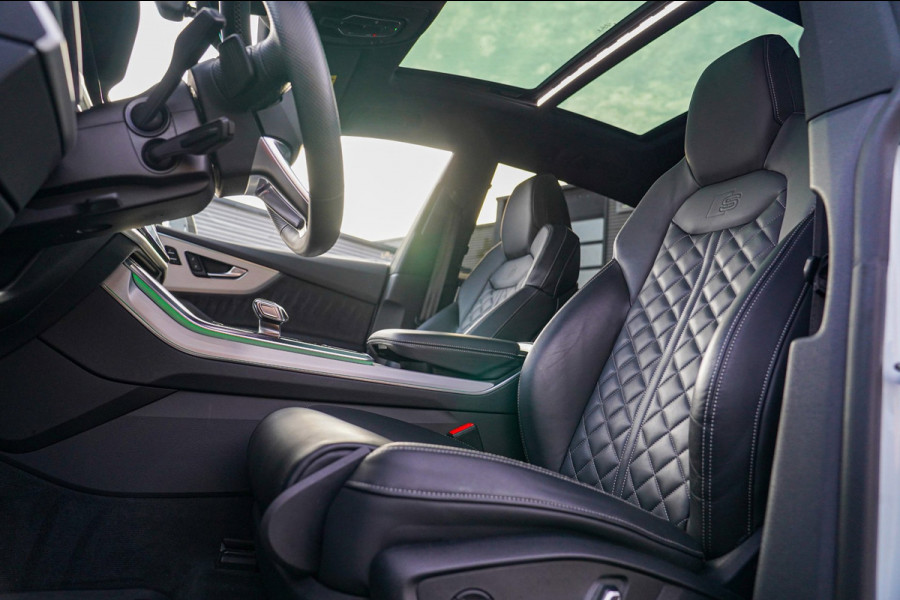 Audi Q8 55 TFSI e Quattro Pro Line S | Bang&Olufsen | BTW | Panorama | RS-zetels | Adaptieve Cruise | Elek Trekhaak | Memory | 360