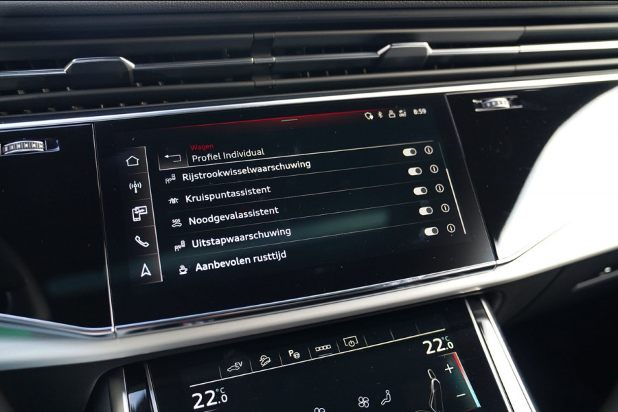Audi Q8 55 TFSI e Quattro Pro Line S | Bang&Olufsen | BTW | Panorama | RS-zetels | Adaptieve Cruise | Elek Trekhaak | Memory | 360