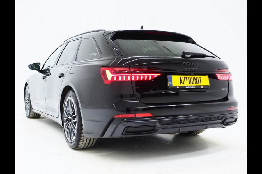 Audi A6 Avant 55 TFSI e quattro Competition Full Black | Panoramadak | Trekhaak | HUD | Adaptive Cruise | Camera | Carplay