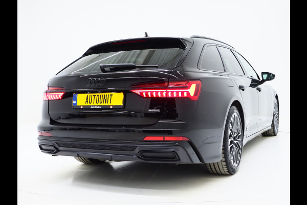 Audi A6 Avant 55 TFSI e quattro Competition Full Black | Panoramadak | Trekhaak | HUD | Adaptive Cruise | Camera | Carplay