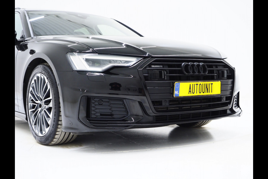 Audi A6 Avant 55 TFSI e quattro Competition Full Black | Panoramadak | Trekhaak | HUD | Adaptive Cruise | Camera | Carplay