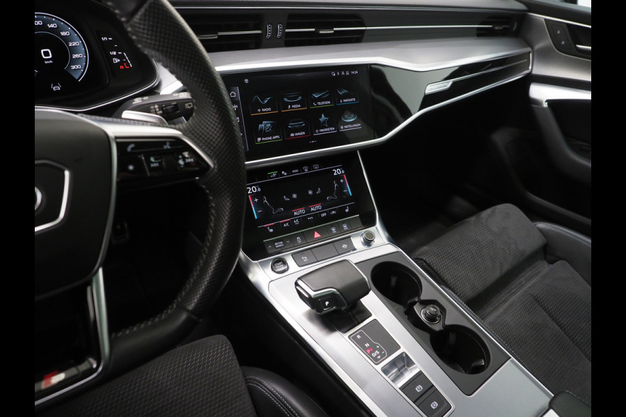 Audi A6 Avant 55 TFSI e quattro Competition Full Black | Panoramadak | Trekhaak | HUD | Adaptive Cruise | Camera | Carplay