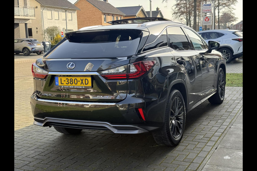 Lexus RX 450h 313pk AWD F Sport Line | Panoramadak, 20inch, Stoelventilatie, Head up display, Geheugenfunctie, Triple Led
