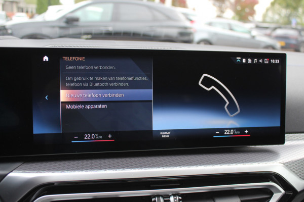 BMW i4 eDrive40 High Executive 84 kWh / Trekhaak / 360Camera / Head-up / Leder / 19'' / Navigatie / Stoelverwarming / DAB / Cruise Control