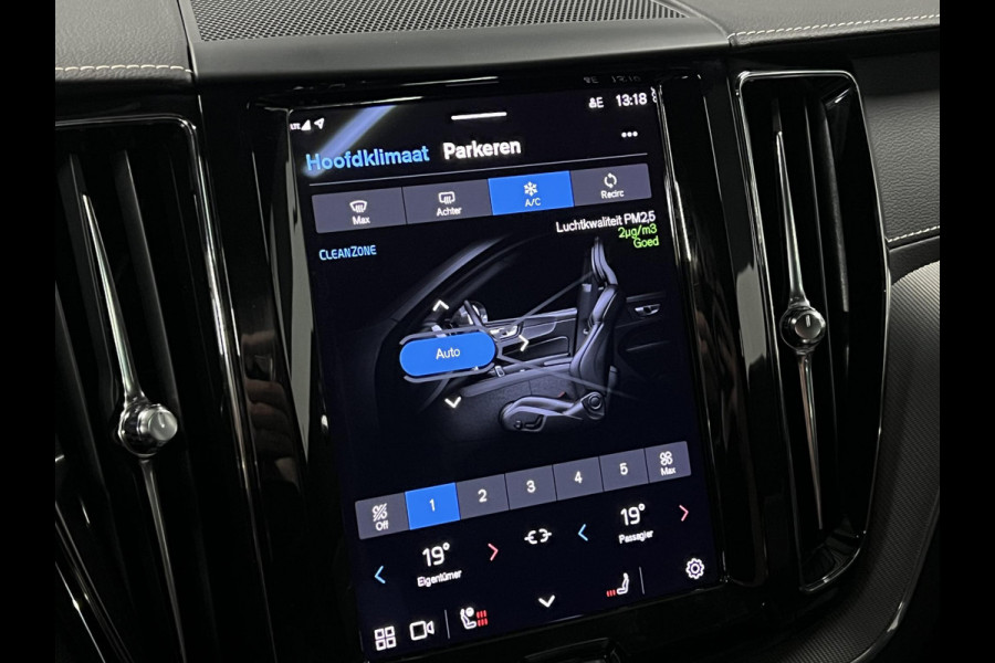 Volvo XC60 2.0 T6 Plug-in hybrid AWD R-Design Luchtvering | Trekhaak | Bowers & Wilkins | Open dak | Adapt. cruise | 360 camera | Memory | Stuur-/stoelverwarming | Head-up