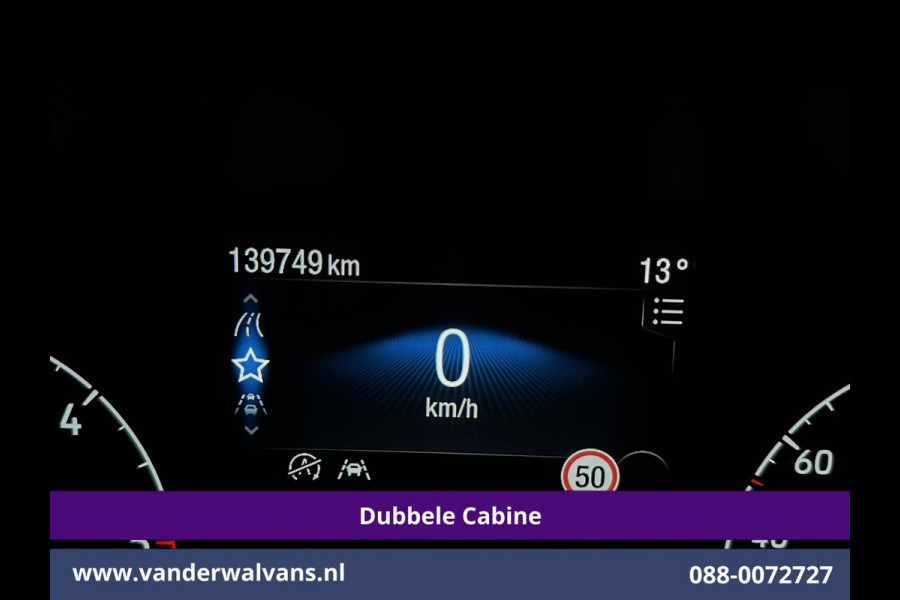 Ford Transit Custom 2.0 TDCI 131pk Automaat L2H1 Dubbele cabine Euro6 Airco | 6-Zits | Camera | Navigatie | Apple Carplay LED, Trekhaak, Cruisecontrol, Android Auto, Stoelverwarming, Verwarmde Voorruit, Parkeersensoren, Bijrijdersbank