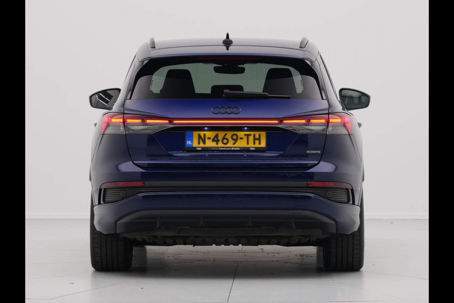 Audi Q4 e-tron 50 quattro S Line edition 77 kWh 300pk Navigatie Camera Acc Stoelverwarming Demo Roel