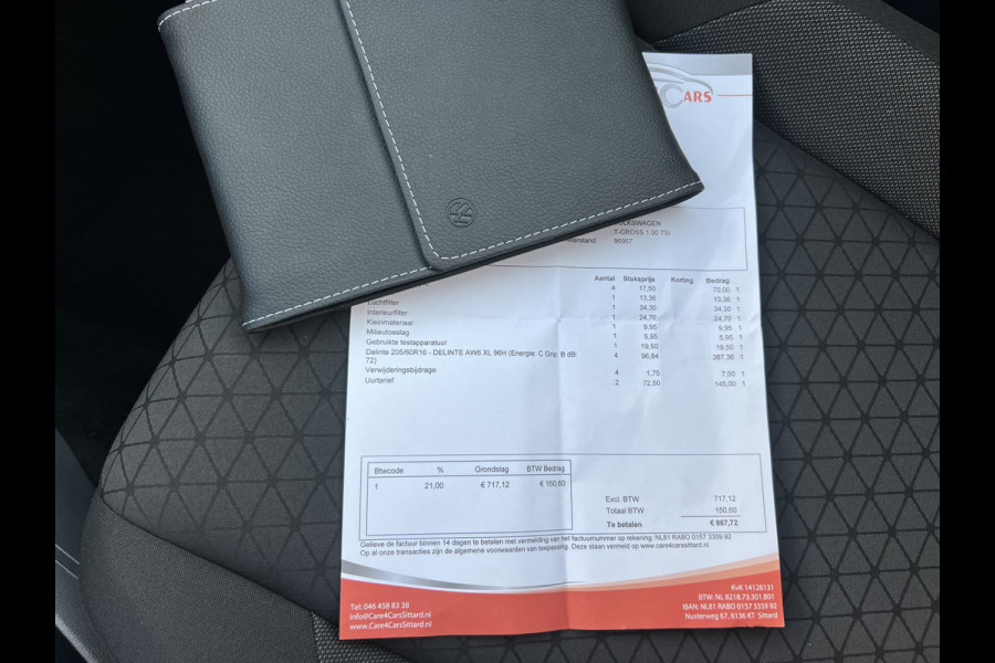 Volkswagen T-Cross 1.0 TSI Life | Camera | Adaptive Cruise | Navi | Carplay