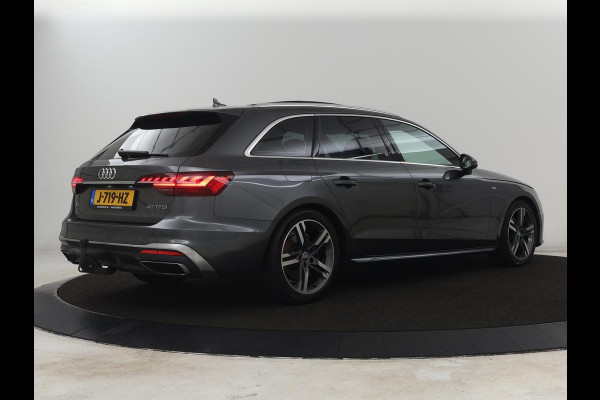 Audi A4 40 TFSI Launch edition Sport | Panoramadak | Trekhaak | Sportstoelen | DAB | Carplay | Virtual Cockpit | Half leder | Full LED | Navigatie | Parkeerhulp | Sportstuur | S Line