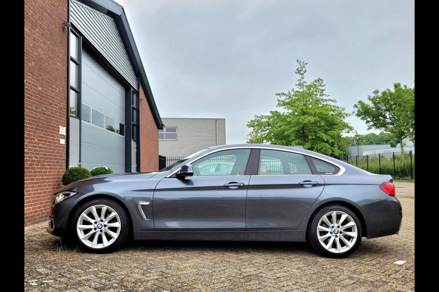 BMW 4 Serie Gran Coupé 420i Luxury, Camera, M-stuur, High Executive (2e eig. NL NAP)