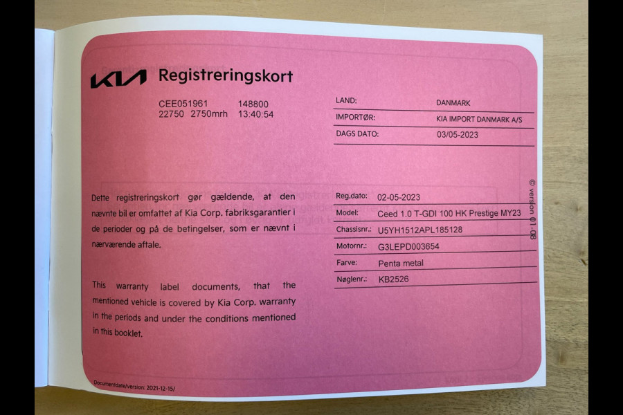 Kia Ceed 1.0 T-GDi DynamicLine|APPLE CARPLAY|ANDROID AUTO|STOEL+STUURVERWARMING|CAMERA|CRUISE,CLIMATE CONTROL|1E EIG.|INCL.BTW|