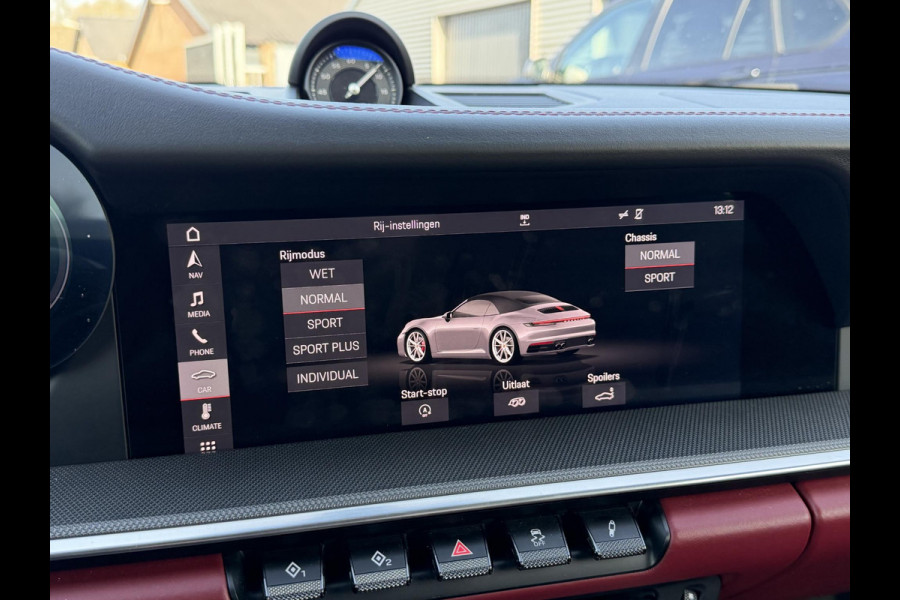 Porsche 911 Cabrio 3.0 Carrera S 450PK | Sport Chrono | Sport Uitlaat | 360* Camera | Stoelventilatie/Verwarming | DAB |