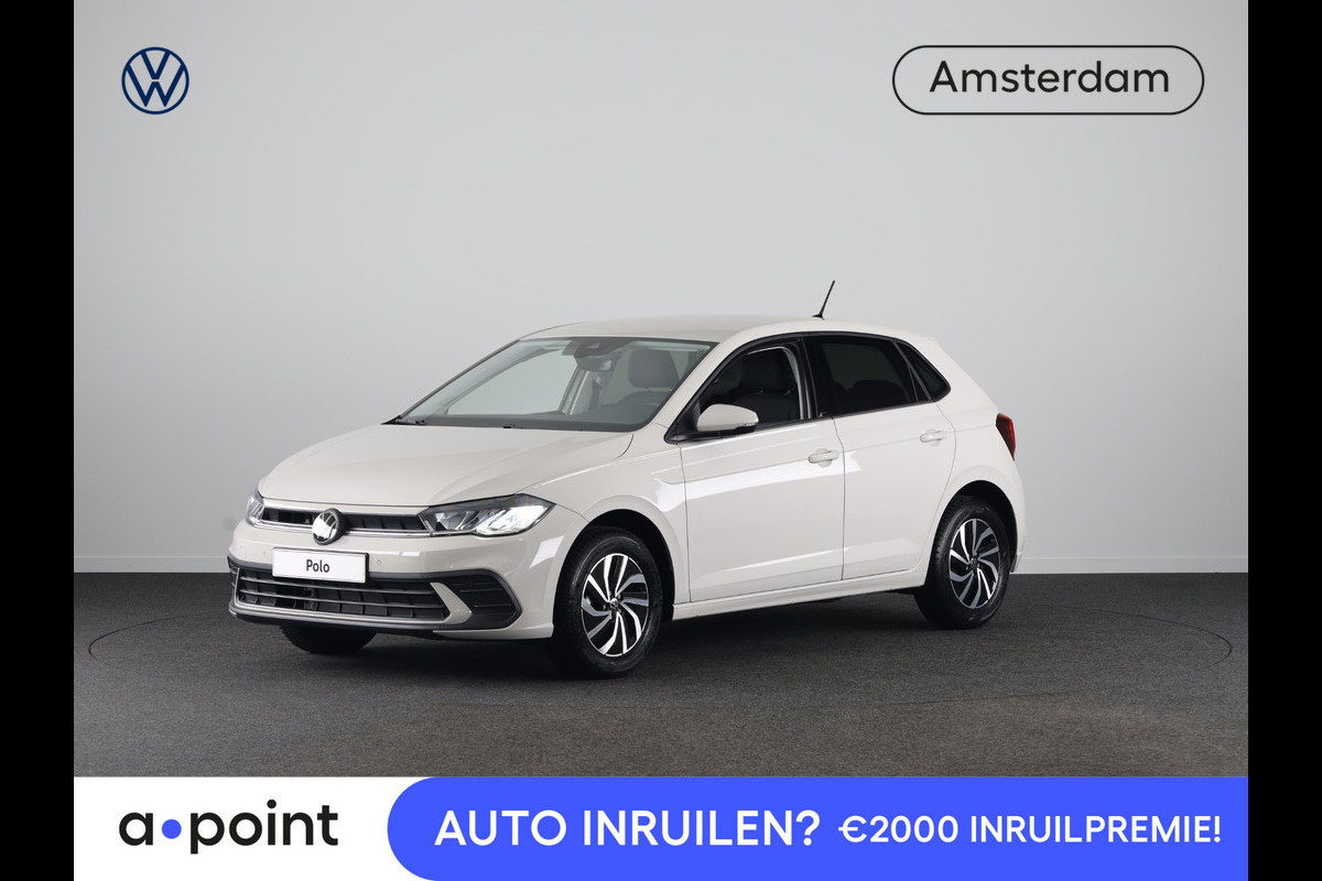 Volkswagen Polo GP Life Edition 1.0 95 pk 5 versn. Hand | 15" LM | Stoelverwarming | Camera |