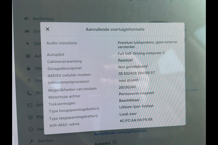 Tesla Model 3 Standard RWD Plus 60 kWh SOH 92%|LFP ACCU| TREKHAAK