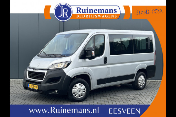 Peugeot Boxer 330 2.2 BlueHDI 141 PK / EURO 6 / L1H1 / 1e EIG. / 77.436 !! / 9 PERSOONS / AIRCO / CRUISE / PERSONENBUS / BLUETOOTH