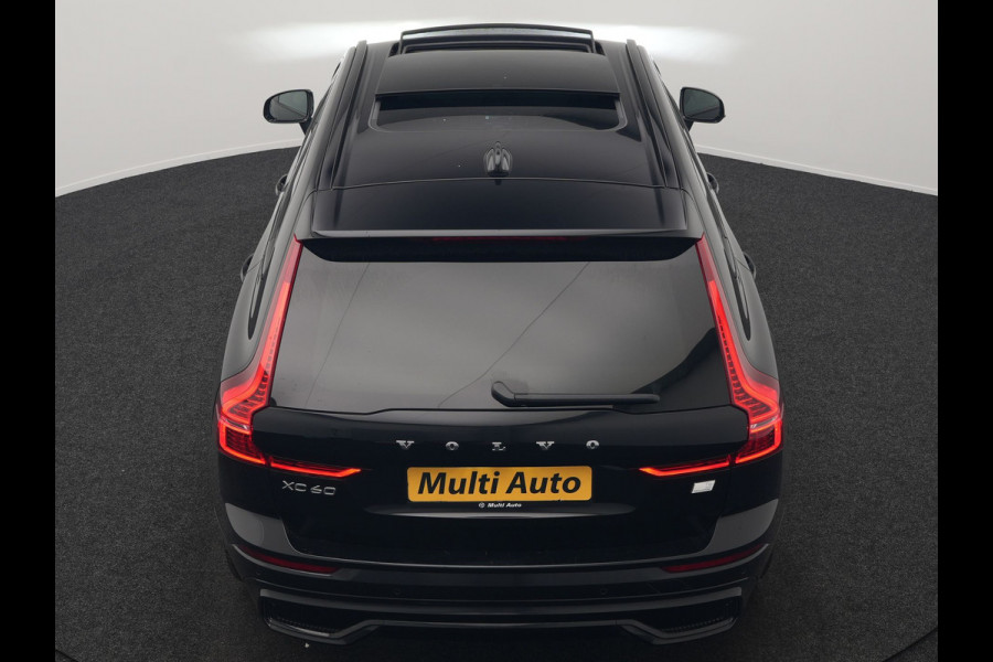 Volvo XC60 T6 AWD R-Design Plug In Hybrid 350pk Dealer O.H. PHEV | Trekhaak Af Fabriek | Panodak | Adaptive Cruise | Harman / Kardon | Lederen Sportstoelen Memory & Verwarmd | Google Assistent | Stuur Verwarmd | Keyless | Apple Carplay | DAB |