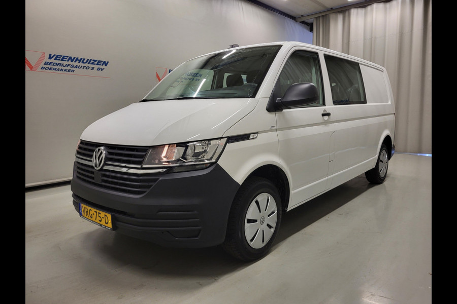 Volkswagen Transporter 2.0TDI L2/H1 Dubbele Cabine Euro 6!