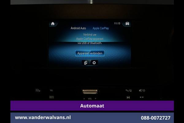 Mercedes-Benz Sprinter 317 CDI 170pk 9G-Tronic Automaat L3H2 Euro6 Airco | Camera | Apple Carplay | Cruisecontrol Chauffeursstoel, Trekhaak,  Android Auto, Stoelverwarming, 270 Graden achterdeuren, Bijrijdersbank