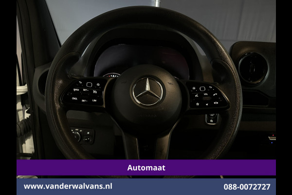 Mercedes-Benz Sprinter 317 CDI 170pk 9G-Tronic Automaat L3H2 Euro6 Airco | Camera | Apple Carplay | Cruisecontrol Chauffeursstoel, Trekhaak,  Android Auto, Stoelverwarming, 270 Graden achterdeuren, Bijrijdersbank