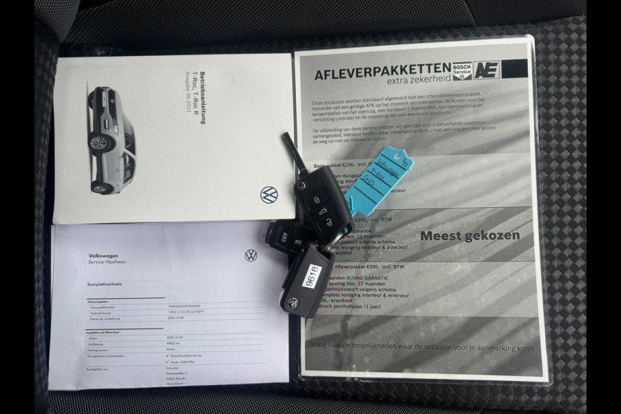 Volkswagen T-Roc 1.5 TSI Style STANDKACHEL / CAMERA / IQ LIGHT / STOELVERWARMING / CARPLAY / DRIVING SELECTION MODE