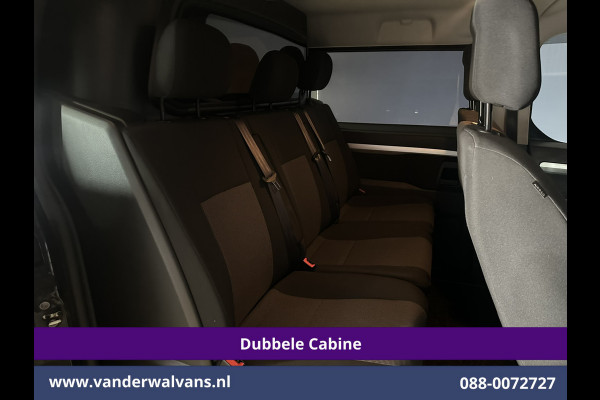 Opel Vivaro 2.0 CDTI 177pk Automaat L3H1 Dubbele Cabine Euro6 Airco | 5-Zits | Camera | Navigatie | Apple Carplay Trekhaak, LM Velgen, Parkeersensoren, Cruisecontrol