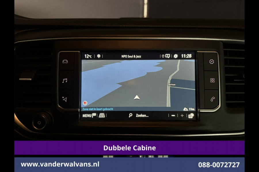 Opel Vivaro 2.0 CDTI 177pk Automaat L3H1 Dubbele Cabine Euro6 Airco | 5-Zits | Camera | Navigatie | Apple Carplay Trekhaak, LM Velgen, Parkeersensoren, Cruisecontrol