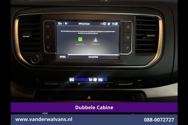 Opel Vivaro 2.0 CDTI 177pk Automaat L3H1 Dubbele Cabine Euro6 Airco | 5-Zits | Camera | Navigatie | Apple Carplay Trekhaak, LM Velgen, Parkeersensoren, Cruisecontrol