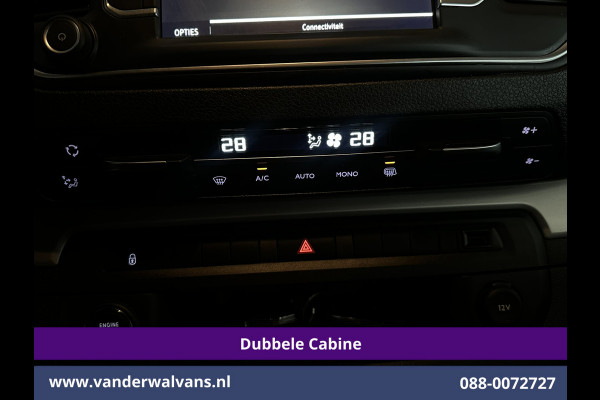Opel Vivaro 2.0 CDTI 177pk Automaat L3H1 Dubbele Cabine Euro6 Airco | 5-Zits | Camera | Navigatie | Apple Carplay Trekhaak, LM Velgen, Parkeersensoren, Cruisecontrol