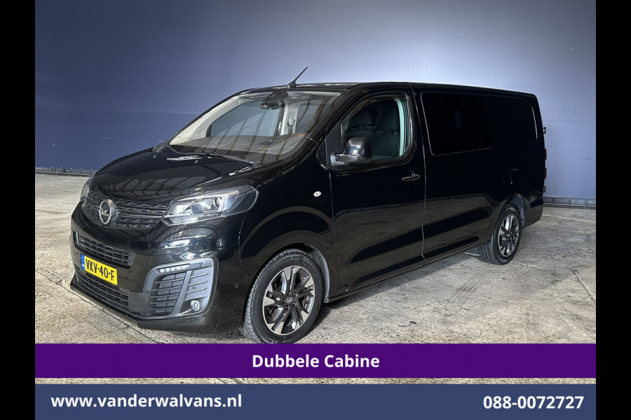 Opel Vivaro 2.0 CDTI 177pk Automaat L3H1 Dubbele Cabine Euro6 Airco | 5-Zits | Camera | Navigatie | Apple Carplay Trekhaak, LM Velgen, Parkeersensoren, Cruisecontrol