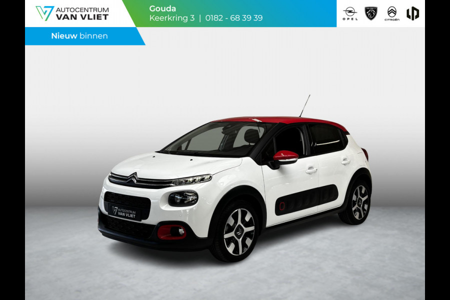 Citroën C3 1.2 PureTech S&S Shine Automaat | Navigatie | Achteruitrijcamera | Parkeersensoren | Android auto / Apple carplay