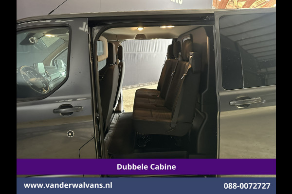 Ford Transit Custom 2.0 TDCI 130pk Automaat L2H1 Dubbele cabine Limited Euro6 Airco | 2x Zijdeur | 5-Zits | Camera | Navigatie Cruisecontrol, LED, Trekhaak, LM Velgen, Stoelverwarming, Verwarmde Voorruit, Parkeersensoren