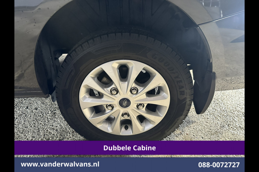 Ford Transit Custom 2.0 TDCI 130pk Automaat L2H1 Dubbele cabine Limited Euro6 Airco | 2x Zijdeur | 5-Zits | Camera | Navigatie Cruisecontrol, LED, Trekhaak, LM Velgen, Stoelverwarming, Verwarmde Voorruit, Parkeersensoren