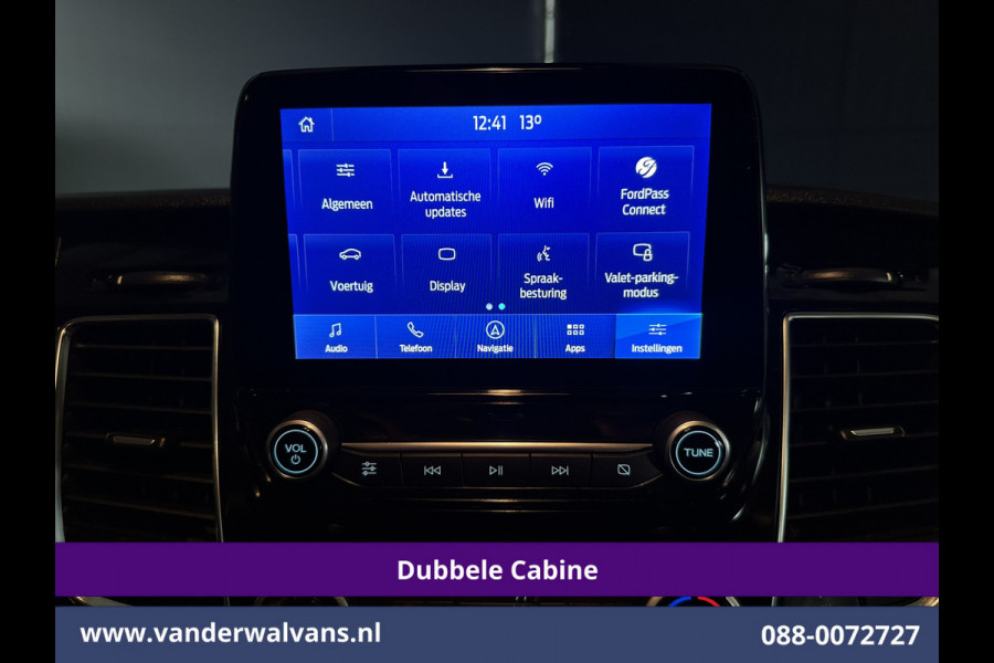 Ford Transit Custom 2.0 TDCI 130pk Automaat L2H1 Dubbele cabine Limited Euro6 Airco | 2x Zijdeur | 5-Zits | Camera | Navigatie Cruisecontrol, LED, Trekhaak, LM Velgen, Stoelverwarming, Verwarmde Voorruit, Parkeersensoren