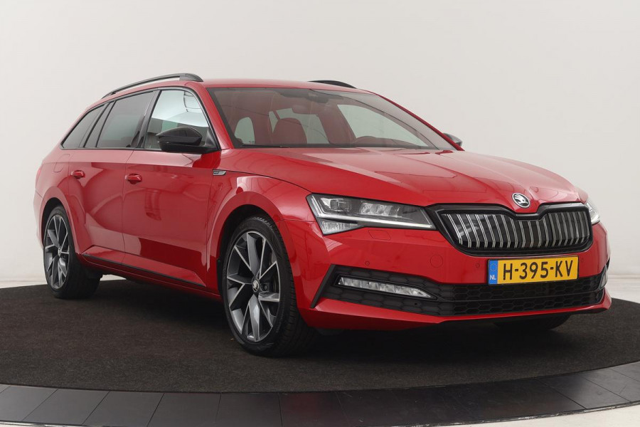 Škoda Superb 1.4 TSI iV Sportline | Trekhaak | Stoelverwarming | Matrix LED | Virtual Cockpit | Camera | Alcantara | Canton sound | Memory | Carplay | Navigatie | PHEV