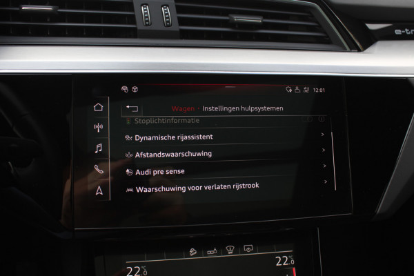 Audi e-tron Sportback 55 quattro edition 95 kWh / SoH 94,8% / Full option! / Panoramadak / Camera / Head-up / RS Seats / 21'' / Luchtvering / Matrix LED / B&O / ACC / Stoelverwarming