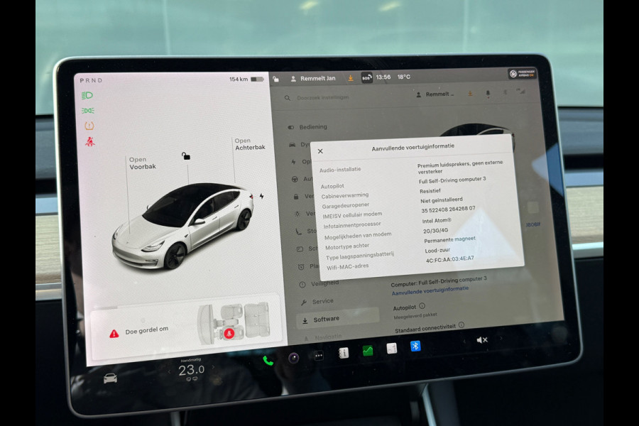 Tesla Model 3 Standard RWD Plus 60 kWh 90% SOH Autopilot