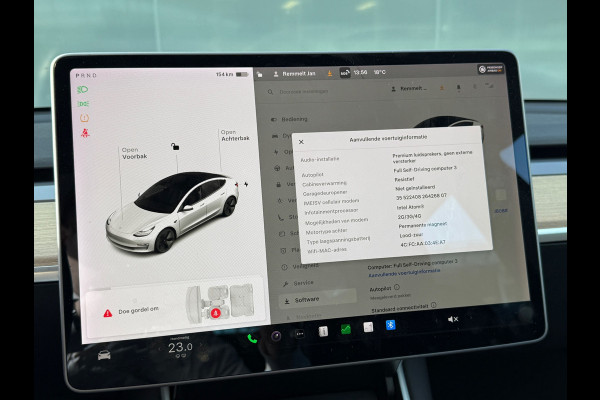 Tesla Model 3 Standard RWD Plus 60 kWh 90% SOH Autopilot
