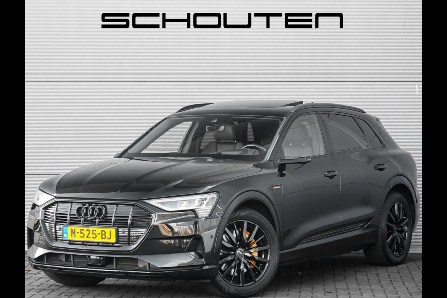 Audi e-tron 55 Quattro Advanced Pro Line+ 95 kWh S-Line Zwart Optiek Pano ACC HUD Trekhaak