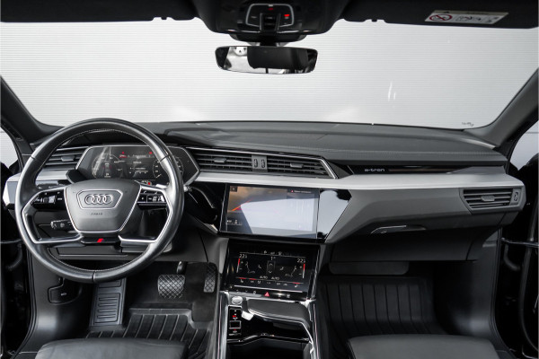 Audi e-tron 55 Quattro Advanced Pro Line+ 95 kWh S-Line Zwart Optiek Pano ACC HUD Trekhaak