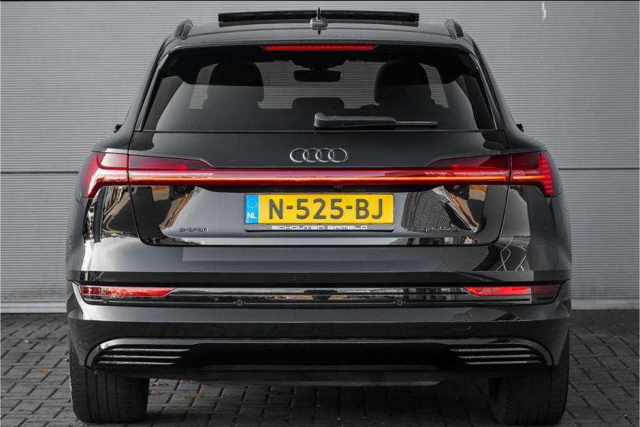 Audi e-tron 55 Quattro Advanced Pro Line+ 95 kWh S-Line Zwart Optiek Pano ACC HUD Trekhaak
