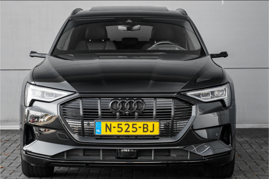 Audi e-tron 55 Quattro Advanced Pro Line+ 95 kWh S-Line Zwart Optiek Pano ACC HUD Trekhaak