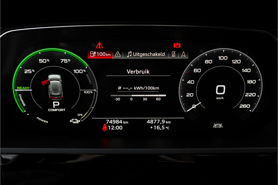 Audi e-tron 55 Quattro Advanced Pro Line+ 95 kWh S-Line Zwart Optiek Pano ACC HUD Trekhaak