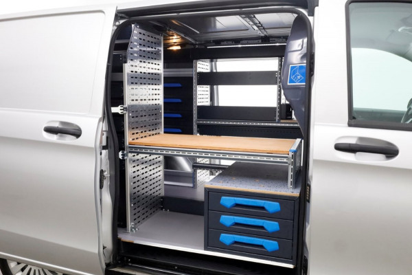 Mercedes-Benz Vito 114 CDI 136pk Compact 9G Automaat 2x Schuifdeur/LED/Camera/Inrichting 09-2022