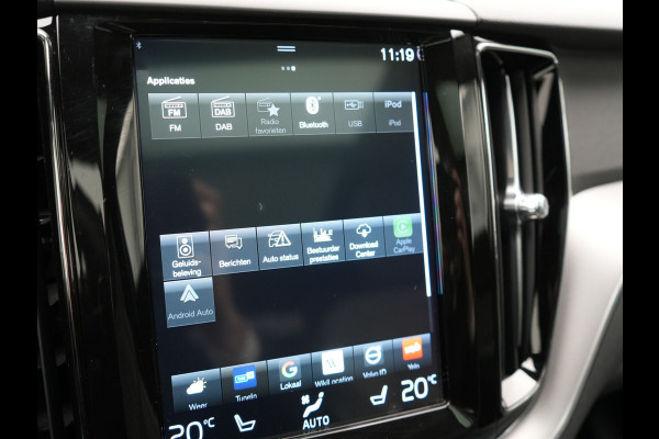 Volvo XC60 T6 AWD R-Design Plug In Hybrid 350pk Dealer O.H. PHEV | Panodak | Adaptive Cruise | Camera | Lederen Sportstoelen Memory & Verwarmd | Harman / Kardon | Stuur Verwarmd | 21"L.M | Apple Carplay | Keyless | Blis | Navigatie | DAB |