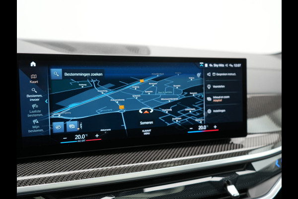 BMW X5 xDrive50e M Sport PRO Plug In Hybrid 490pk Dealer O.H. PHEV | Trekhaak Af Fabriek | Luchtvering | Panodak Skylounge | Adaptive Cruise | 360 Camera | Harman / Kardon | Merino Lederen Sportstoelen Memory & Verwarmd | Bekerhouders Verwarmd & Gekoeld | Stuur Verwarmd | Sfeerverlichting | Keyless | Blis | Navigatie | DAB |