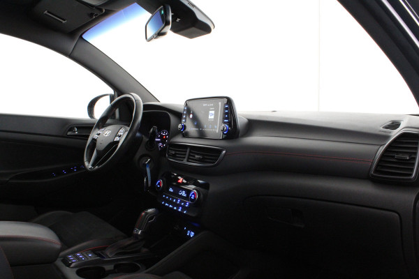 Hyundai Tucson 1.6 T-GDI N-Line 177pk/Trekhaak/360°/Phantom Black/19inch/Automaat/All season banden...