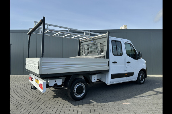 Renault Master T35 2.3 dCi 135 PK / 1e EIG. / 7 PERSOONS DUBBEL CABINE / UNIEK 14.184 KM !! / TREKHAAK / IMPERIAAL / AIRCO / CRUISE