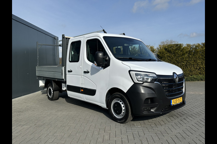 Renault Master T35 2.3 dCi 135 PK / 1e EIG. / 7 PERSOONS DUBBEL CABINE / UNIEK 14.184 KM !! / TREKHAAK / IMPERIAAL / AIRCO / CRUISE