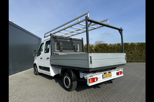 Renault Master T35 2.3 dCi 135 PK / 1e EIG. / 7 PERSOONS DUBBEL CABINE / UNIEK 14.184 KM !! / TREKHAAK / IMPERIAAL / AIRCO / CRUISE