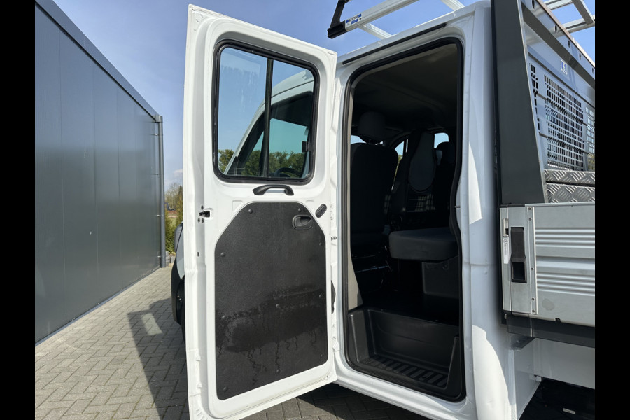 Renault Master T35 2.3 dCi 135 PK / 1e EIG. / 7 PERSOONS DUBBEL CABINE / UNIEK 14.184 KM !! / TREKHAAK / IMPERIAAL / AIRCO / CRUISE